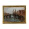 Leonardo Bazzaro, Landschaft, Öl auf Holz, Gerahmt 1