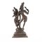 Krishna con Escultura de bronce de Gopi, Imagen 8