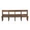 Vintage Wooden Theater Bench, Image 3