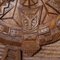 Inca Maya Aztec Inspired Wall Carving Shield, 1960s, Image 5
