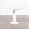 French Square Outdoor Dining Table with White Square attributed to Tolix, 1960s, Image 1