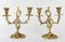Napoleon III 19th Century Bronze Candlesticks, Set of 2 2
