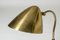 Modernist Brass Desk Light from Boréns, 1940s 5