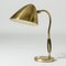 Modernist Brass Desk Light from Boréns, 1940s, Image 2