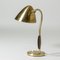 Modernist Brass Desk Light from Boréns, 1940s 4