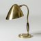 Modernist Brass Desk Light from Boréns, 1940s, Image 3