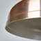 Lámpara colgante de aluminio de Szarvas Metal Works, años 70, Imagen 5