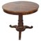 Italian Round Wood Dining Table, 1800s, Image 1