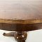 Mesa de comedor italiana de madera redonda, década de 1800, Imagen 5