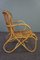 Fauteuil en Rotin, Pays-Bas, 1950s 3