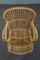 Fauteuil en Rotin, Pays-Bas, 1950s 6