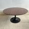 Arkana Tulip Round Occasional Table with Rosewood Top, Image 1