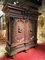 Baroque Monumental Cabinet in Oak, North Germany, 1720s 2
