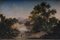 Romantic Artist, Landscape, Oil Painting, 19th Century, Framed 10