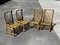 Vintage Bamboo Chairs in Rattan in the style of Vivaï Del Sud, 1960s, Set of 4 1