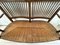 French Elm Rush Seat Bench, 1880s, Image 5