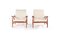 Fauteuils Modèle 10 en Teck par Illum Wikkelsø pour Søren Willadsen Møbelfabrik, 1950s, Set de 2 1