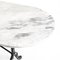 Large Vintage Marble Bistro Table in Godin Cast Iron Feet, France, 1970s, Image 12