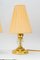 Bakalowits Table Lamps with Fabric Shades, Vienna, 1950s, Set of 2 2