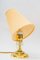 Bakalowits Table Lamps with Fabric Shades, Vienna, 1950s, Set of 2 7