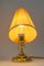 Bakalowits Table Lamps with Fabric Shades, Vienna, 1950s, Set of 2 11
