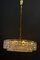 Lámpara de araña de cristal de J. & L. Lobmeyr para Lobmeyr, Vienna, años 50, Imagen 15