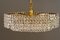 Lustre en Cristal par J. & L. Lobmeyr pour Lobmeyr, Vienna, 1950s 5