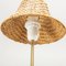 Lamps with Straw Shades by Boréns Boras, Sweden, 1960s, Set of 2, Image 2