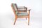 Model PJ 112 Easy Chairs in Rosewood by Ole Wanscher for Poul Jeppesens Møbelfabrik, 1951, Set of 2, Image 7