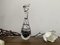 Vintage Glass Vase with Black Spiral Thread by Vicke Lindstrand, Kosta, 1950s 3