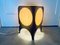 Space Age Model Poker Dice Table Lamp in Black by Lars Schioler for Hoyrup Lamper, 1970s, Image 16