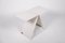 Skulpturaler Tisch mit weißem Marmor von Manfred Billinger, 1988 3
