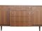 Vintage Brown Wood & Metal Sideboard 9