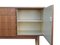 Braunes Vintage Sideboard aus Holz & Metall 10