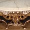 Louis XV Console with Marble Top, 1980s 5