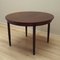 Round Rosewood Dining Table, Denmark, 1970s, Image 1