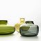Shades of Green Vases by Claude Morin, France, 1980s, Set of 5 7