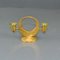 Vintage Swedish Candleholder in Brass by Arthur Pe, 1960s, Image 9