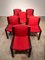 Model Chairs 300 by Joe Colombo for Pozzi, 1970s, Set of 6 1