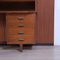 Wall Bookcase with Desk, 1960s, Set of 3 7