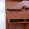 Wall Bookcase with Desk, 1960s, Set of 3 8