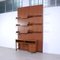 Wall Bookcase with Desk, 1960s, Set of 3 3