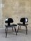 DCW Chairs in Black by Charles & Ray Eames for Herman Miller, 1952, Set of 2, Image 2