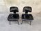 DCW Chairs in Black by Charles & Ray Eames for Herman Miller, 1952, Set of 2 7