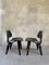DCW Chairs in Black by Charles & Ray Eames for Herman Miller, 1952, Set of 2 5