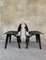 DCW Chairs in Black by Charles & Ray Eames for Herman Miller, 1952, Set of 2 3