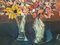 Eugene Biel, Bouquet of Flowers, 1952, Oil on Canvas 2