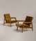 French Reconstruction Armchairs, France, 1960s, Set of 2 1