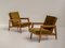 French Reconstruction Armchairs, France, 1960s, Set of 2 11