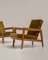 French Reconstruction Armchairs, France, 1960s, Set of 2 5
